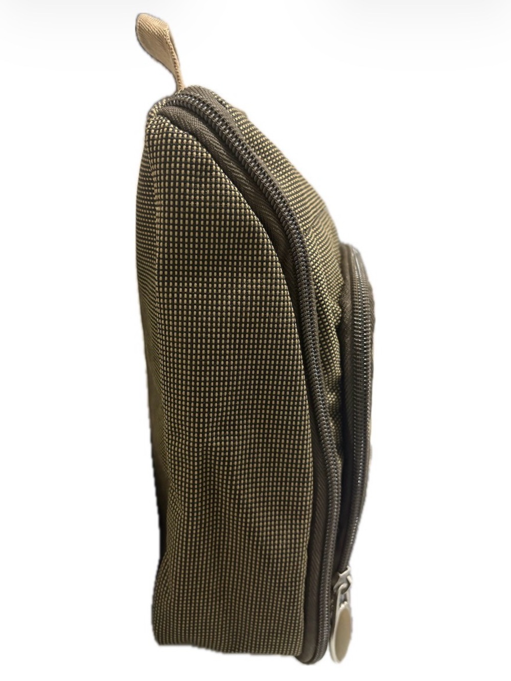 Eddie Bauer Hanging Travel Toiletry Kit/Bag | Unisex | Olive Tan Woven Nylon - Picture 4 of 6
